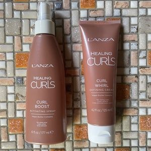L'Anza Healing Curls duo: Curl Boost and Curl Whirl